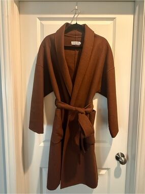 Wool & Cashmere-blendWrap Coat